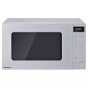 NN-ST23QMBPQ Panasonic NN-ST23QMBPQ 20L Compact Microwave Oven Stainless Steel – 800W Digital Solo Microwave with Auto Cook Programmes & Quick Defrost