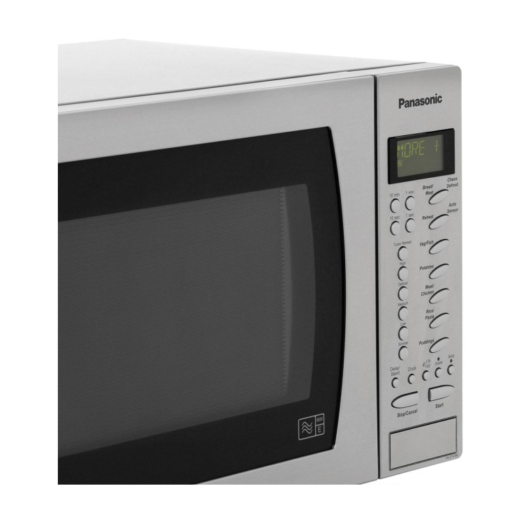 Panasonic NN-ST479SBPQ 27L 900W Freestanding Microwave - Stainless Steel