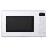 Panasonic NN-ST64QWBPQ 32L Solo Inverter Microwave Oven White – 1000W Family-Size Microwave with Inverter Technology Auto Cook Programmes & Turbo Defrost