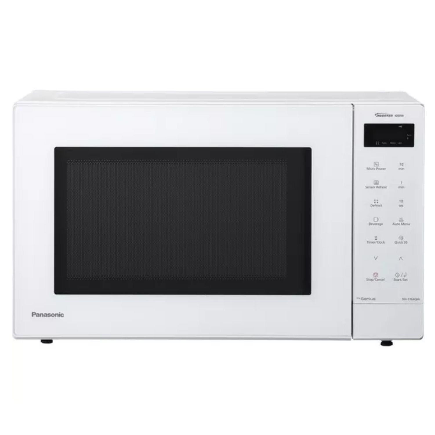 NN ST64QWBPQ Solo Microwave Genius Sensor White