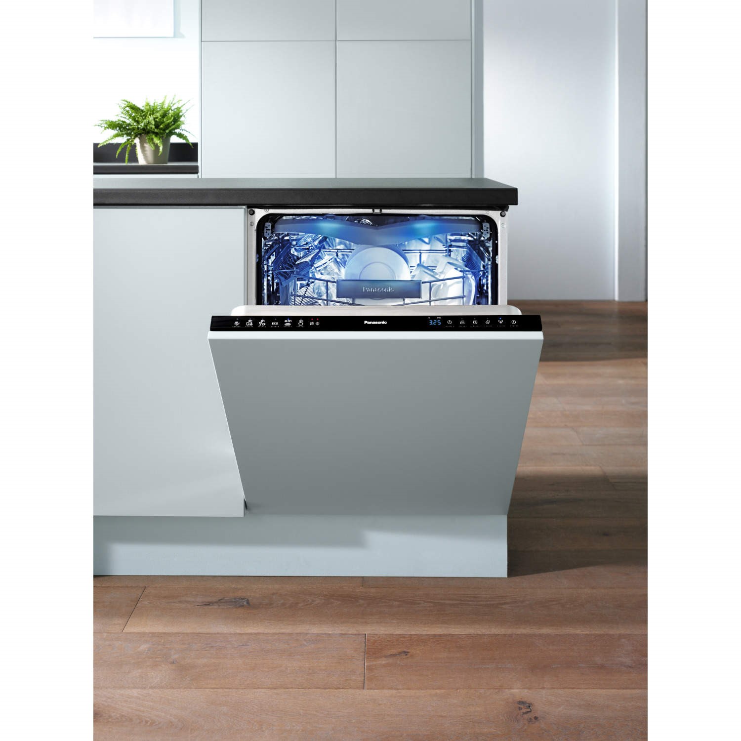 Panasonic NP B6M1FIGB 13 Place Fully Integrated Dishwasher