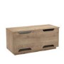 UK-CF New Paris TV Cabinet for up to 55" TVs - Oak/White