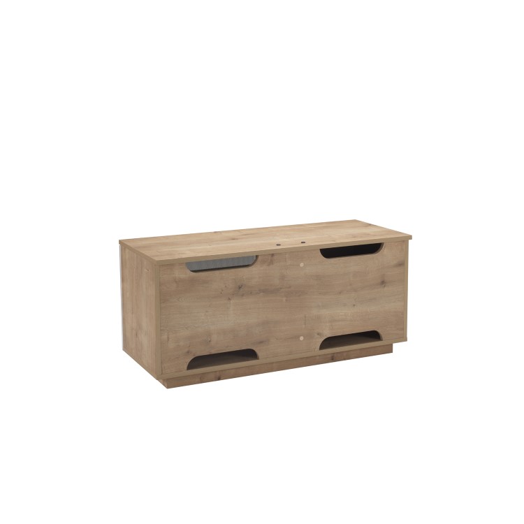 UK-CF New Paris TV Cabinet for up to 55" TVs - Oak/White