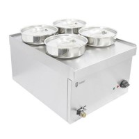 Parry NPWB4 4 Pot Electric Wet Heat Countertop Bain Marie 4 x 4ltr Pots. 13 Amp. Made In Britain Parry NPWB4 4 Pot Electric Wet Heat Countertop Bain Marie 4 x 4ltr Pots. 13 Amp. Made In Britain