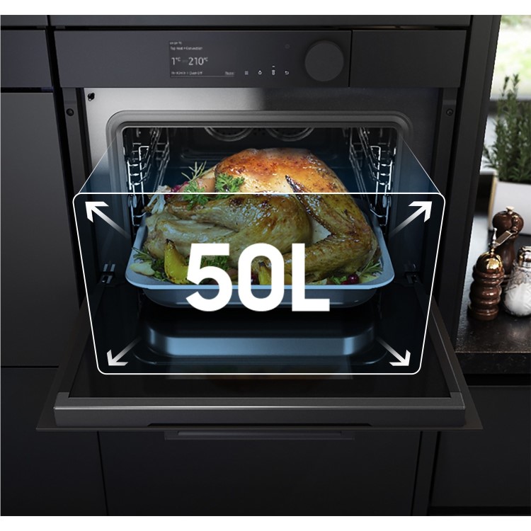 Samsung Infinite Compact Steam Combination Oven - Graphite Grey