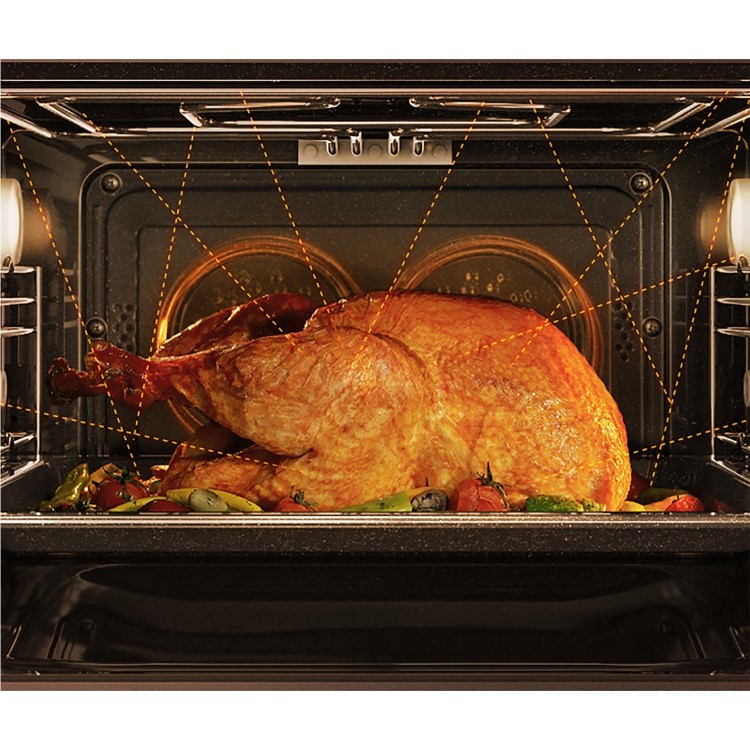 Samsung Infinite Compact Steam Combination Oven - Graphite Grey