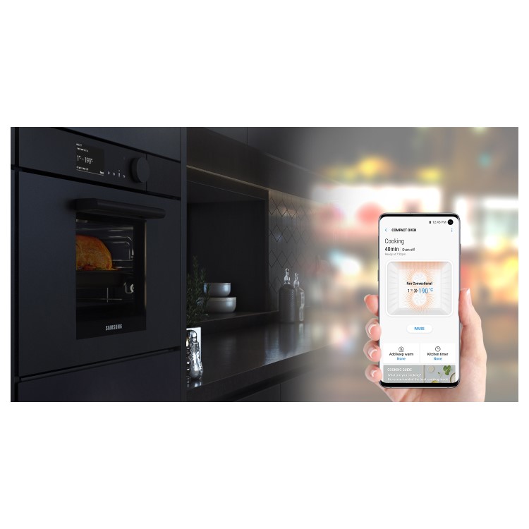Samsung Infinite Compact Steam Combination Oven - Graphite Grey