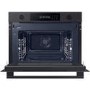 Refurbished Samsung Series 4 NQ5B4553FBB 50L 800W Combination Microwave Oven Dark Grey Steel