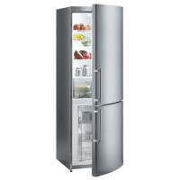 Gorenje NRK60325DE Frost Free Freestanding Fridge Freezer in Stainless steel