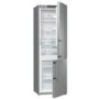GRADE A3 - Heavy cosmetic damage - Gorenje NRK6192JX 60cm Frost Free Freestanding Fridge Freezer Stainless Steel