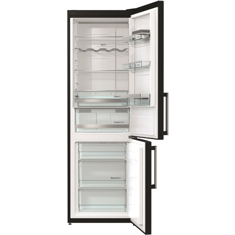 Gorenje NRK6192MBKUK Colour edition Frost Free Freestanding Fridge Freezer - 222L - 85L - 185cm - Bl