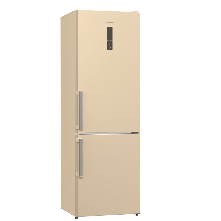 Gorenje NRK6192MCUK Colour edition Frost Free Freestanding Fridge Freezer - 222L - 85L - 185cm - Cha