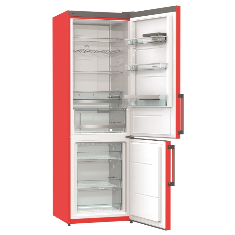 Gorenje NRK6192MRDUK Colour edition Frost Free Freestanding Fridge Freezer - 185cm - Fiery Red