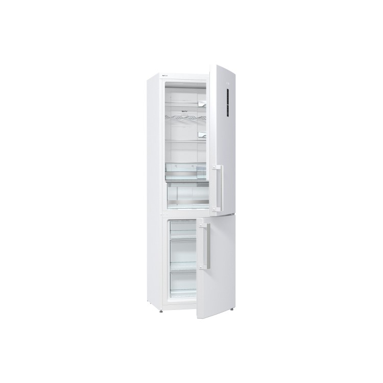 Gorenje NRK6192MWUK Advanced Line Frost Free Freestanding Fridge Freezer - 222L - 85L - 185cm - Whit