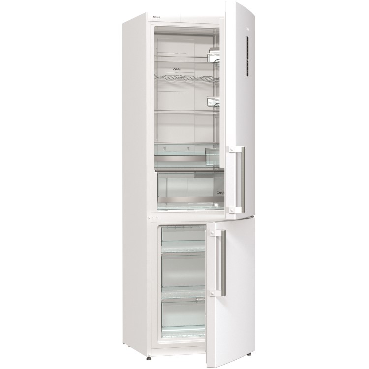 Gorenje NRK6192MWUK Advanced Line Frost Free Freestanding Fridge Freezer - 222L - 85L - 185cm - Whit