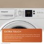 Refurbished Hotpoint AntiStain NSWM846GGUK Freestanding 8KG 1400 Spin Washing Machine Graphite