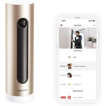 Netatmo Full 1080p HD Welcome Smart Home Cam with Face Recognition