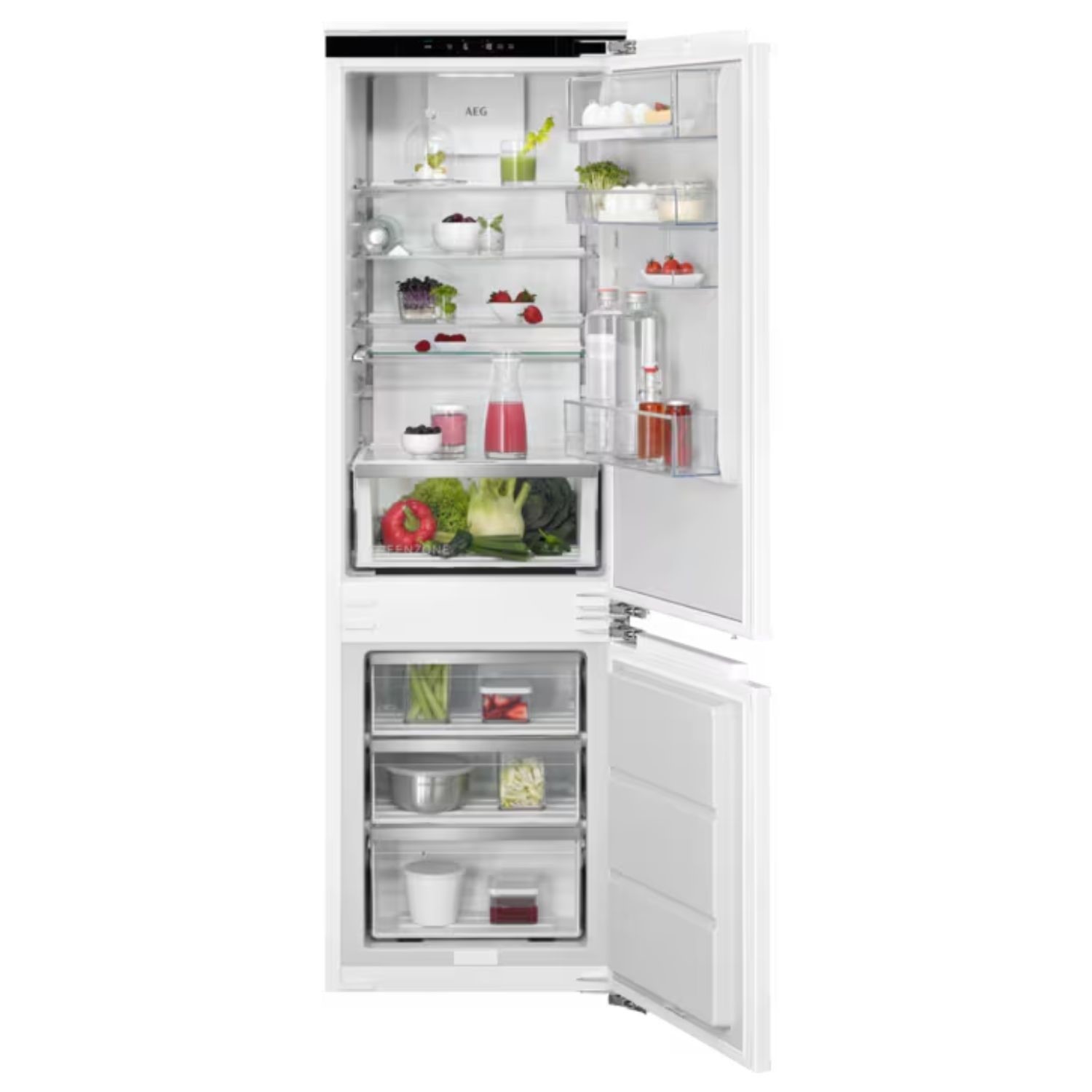 AEG 7000 Series 244 Litre 70/30 Integrated Fridge Freezer
