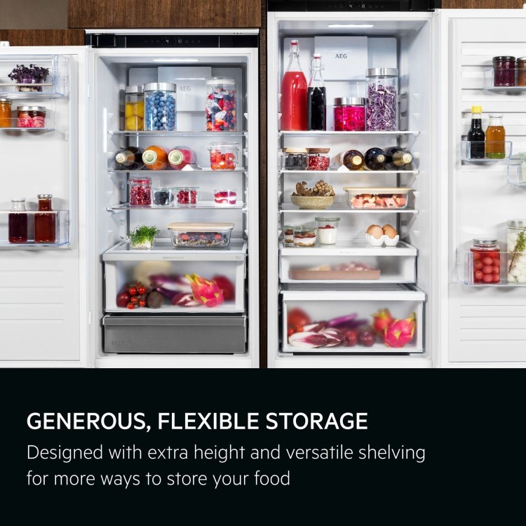AEG 8000 Series 269 Litre 70/30 Integrated Fridge Freezer