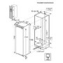 AEG 6000 Series 310 Litre In-column Integrated Fridge
