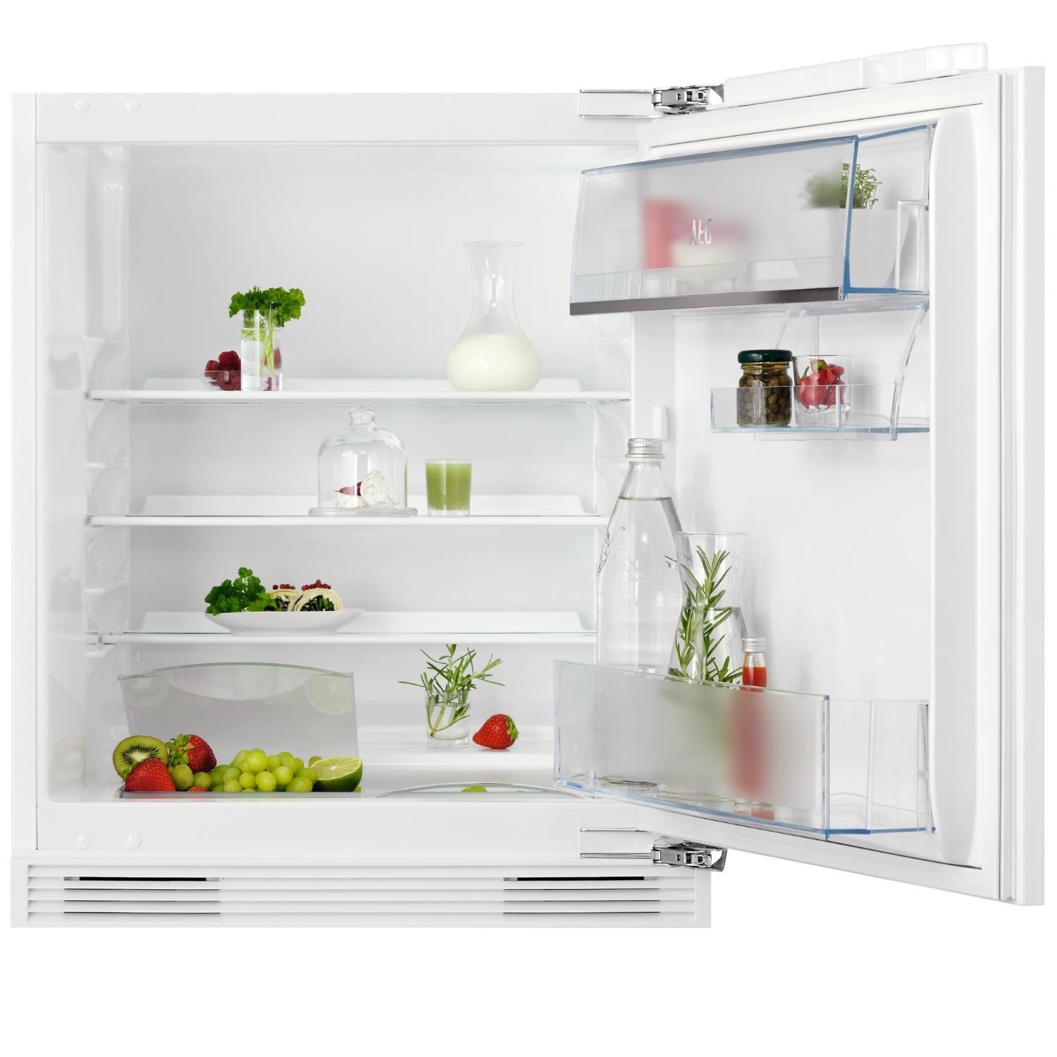 AEG 6000 Series 133 Litre Integrated Under Counter Fridge NSK6I82EF ...