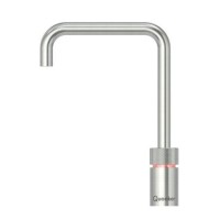Quooker Nordic Instant Boiling Water Kitchen Tap - Stainless Steel Square Spout