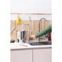 Quooker Nordic Instant Boiling Water Kitchen Tap - Stainless Steel Square Spout