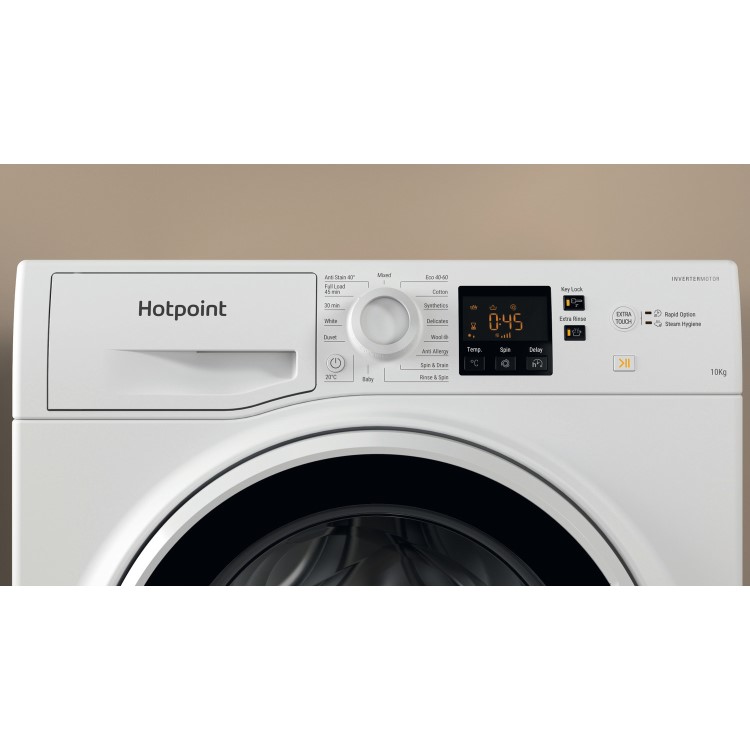 Hotpoint 10kg 1400rpm Freestanding Washing Machine - White