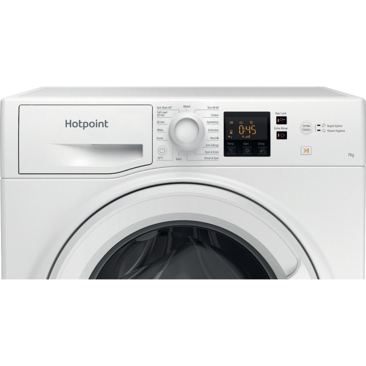 Hotpoint 7kg 1400rpm Washing Machine - White