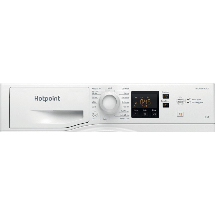 Hotpoint NSWF843CWUKN 8kg 1400rpm Washing Machine - White