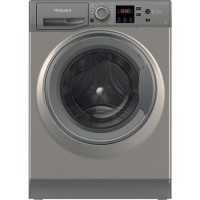 Refurbished Hotpoint NSWF944CGGUKN Freestanding 9KG 1400 Spin Washing Machine Graphite