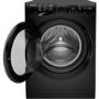 HOTPOINT NSWM1043CBS 10kg 1400rpm Freestanding Washing Machine - Black