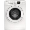 Refurbished Hotpoint NSWM1043CWUKN Freestanding 10KG 1400 Spin Washing Machine White