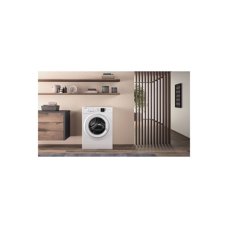 Hotpoint NSWM1043CW 10kg 1400rpm Freestanding Washing Machine - White