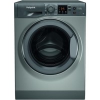 Hotpoint NSWM742UGGUKN 7kg 1400rpm Freestanding Washing Machine - Graphite