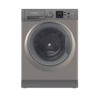 Refurbished Hotpoint AntiStain NSWM7469GGUK Freestanding 7KG 1400 Spin Washing Machine Graphite Refurbished Hotpoint AntiStain NSWM7469GGUK Freestanding 7KG 1400 Spin Washing Machine Graphite