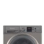 Refurbished Hotpoint AntiStain NSWM7469GGUK Freestanding 7KG 1400 Spin Washing Machine Graphite