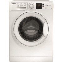 Refurbished Hotpoint NSWM843CW Freestanding 8KG 1400 Spin Washing Machine White