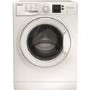 Refurbished Hotpoint NSWM843CW Freestanding 8KG 1400 Spin Washing Machine White