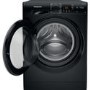Hotpoint AntiStain 8kg 1400rpm Washing Machine - Black