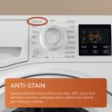NSWM846GGUK Hotpoint AntiStain 8kg 1400rpm Washing Machine - Graphite