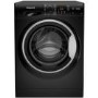 Hotpoint 8kg 1600rpm Freestanding Washing Machine - Black