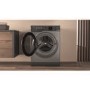 GRADE A2 - HOTPOINT NSWM863CGG 8kg 1600rpm Freestanding Washing Machine - Graphite