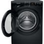 Hotpoint 8kg 1600rpm Washing Machine - Black