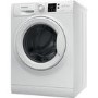 Refurbished Hotpoint NSWM864CWUKN Freestanding 8KG 1600 Spin Washing Machine With SteamHygiene White