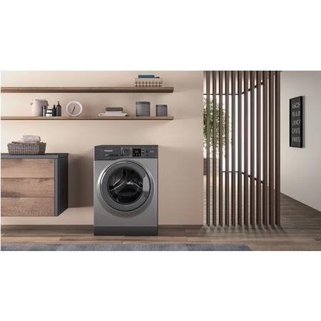 Hotpoint NSWM943CGGUKN 9kg 1400rpm Freestanding Washing Machine - Graphite