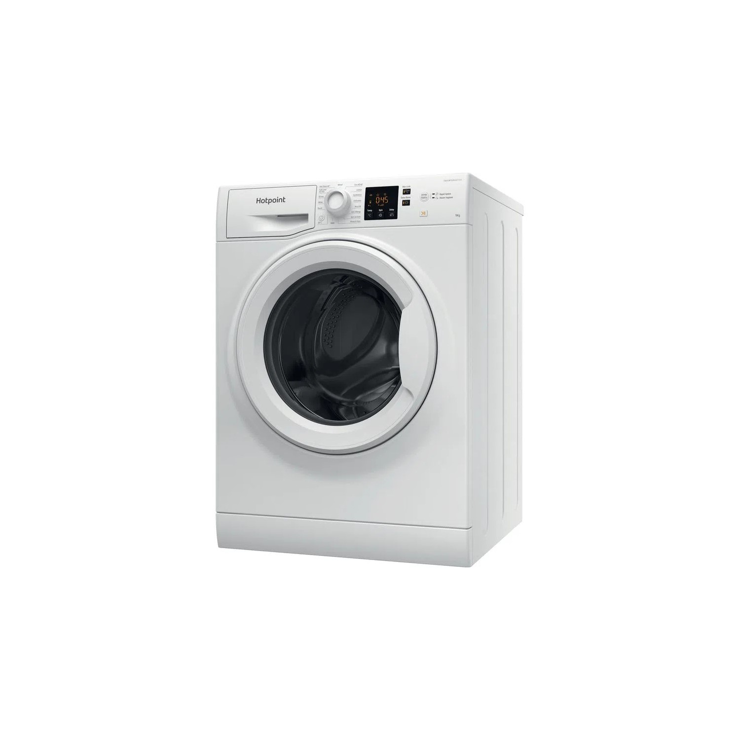 Refurbished Hotpoint NSWM945CWUKN Freestanding 9KG 1400 Spin Washing