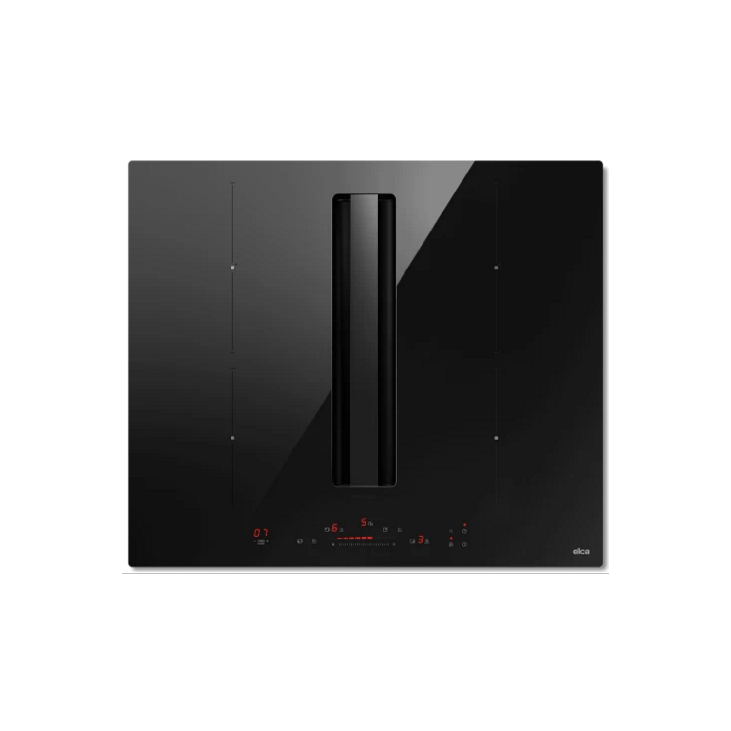 Elica Nt-Alpha-Ba-60 Nikolatesla Alpha 60Cm 4 Zone Induction Venting Hob NT-ALPHA-BA-60