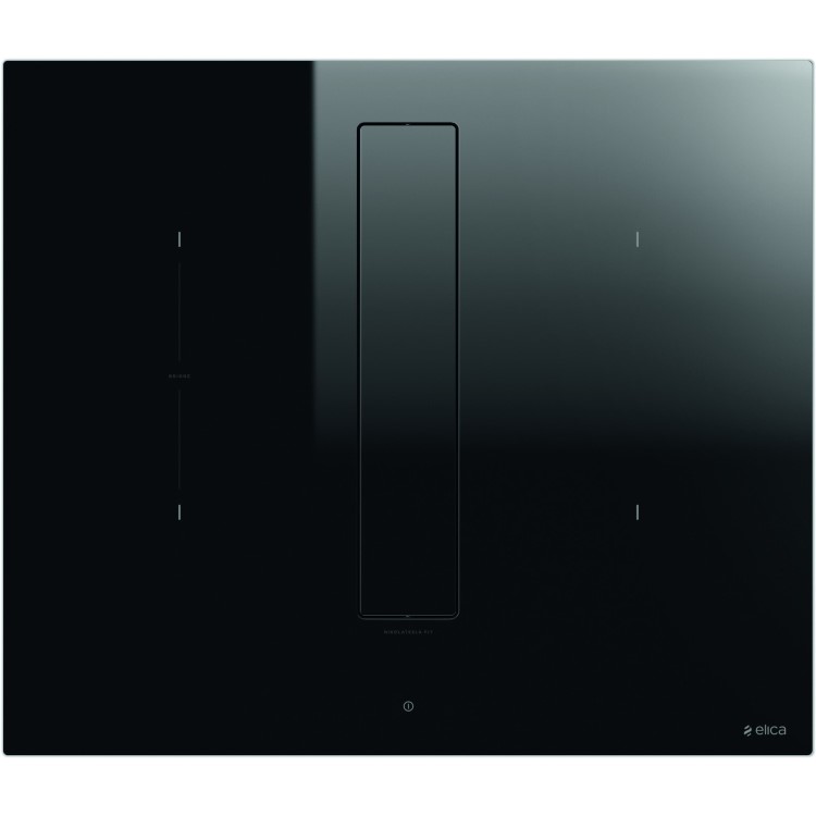 Elica NikolaTesla Fit 60cm Venting Induction Hob with Built-In Extraction
