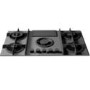 Elica NikolaTesla Flame 88cm Gas Venting Hob - Recirculation Only - Grey